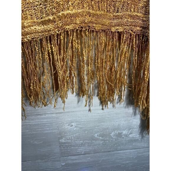 FATE Fringe Sweater Pullover V Neck Large NWOT - Picture 6 of 7